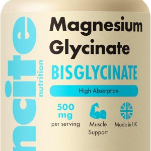 Magnesium Bisglycinate Capsules – 500mg Premium Magnesium per Capsule